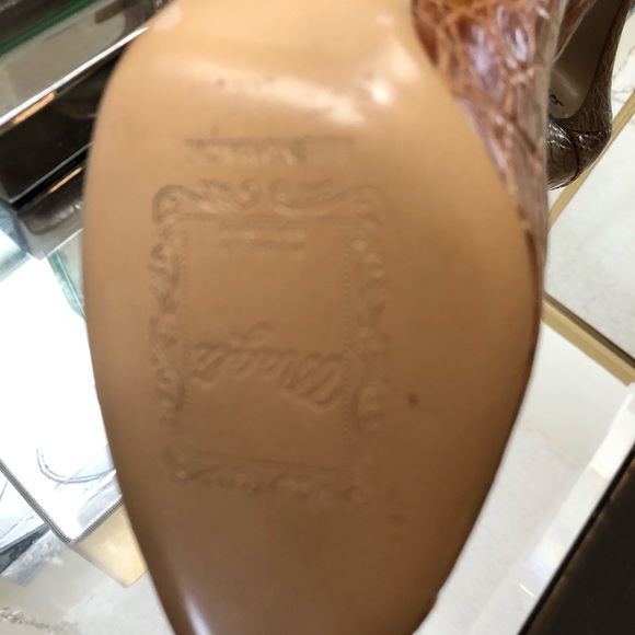 BRUNO MAGLI leather snake skin like shoe - Picture 4 of 4